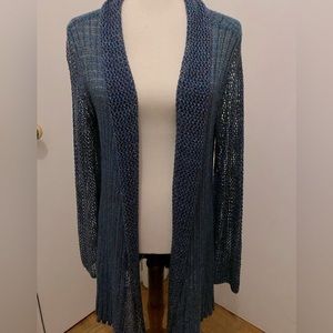 Womens knit open front cardigan size XL